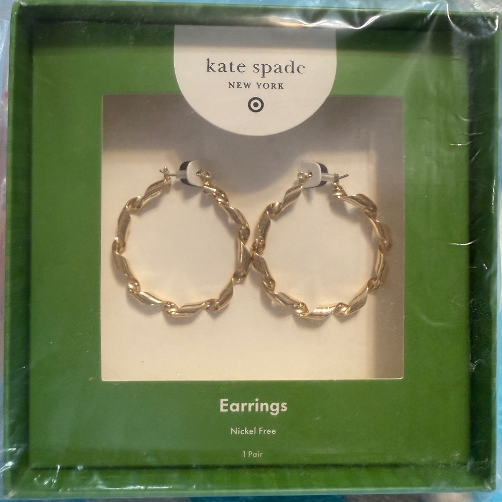 Kate Spade Earrings, new in box